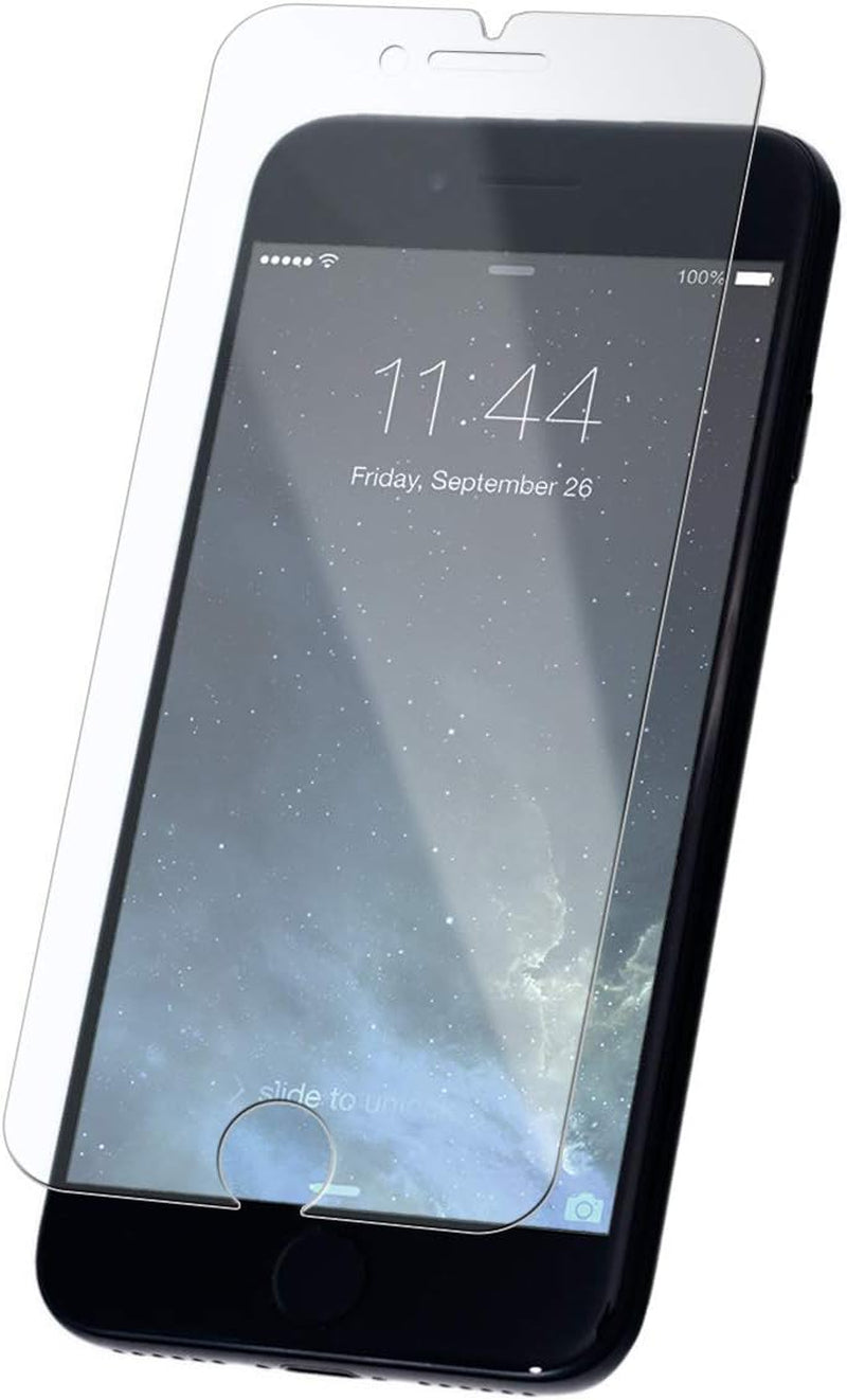 iPhone 8 Plus, 7 Plus & 6 Plus Tempered Glass Screen Protector - 2-Pack with 9H Scratch Resistance and Easy Installation Frame